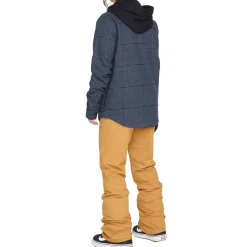 Volcom Hooded Flannel Jacket - Women's-Women Snow Clothing|Mid Layers