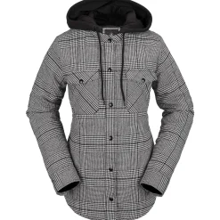 Volcom Insulated Flannel - Women's-Women Snow Clothing|Mid Layers