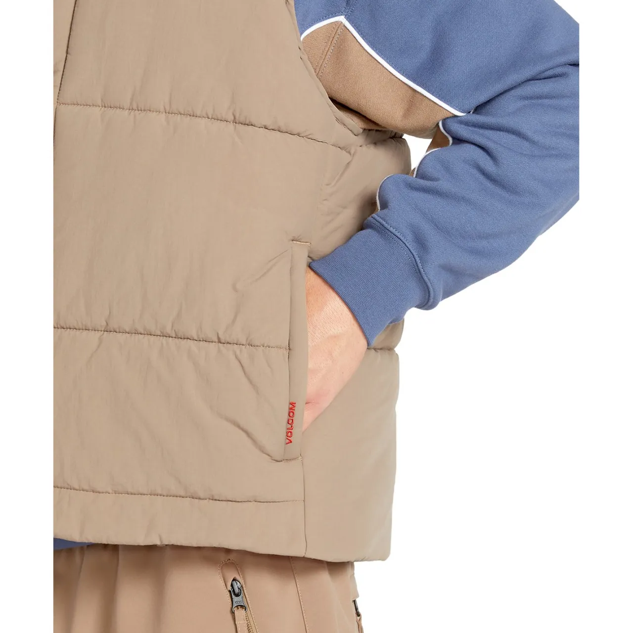 Volcom Layered Up Vest - Men's- Casual Clothing|Snow Clothing