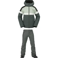 Volcom Lindy Insulated Jacket + Species Stretch Pants - Women's 2024-Women Snow Clothing|Jacket & Pant Sets