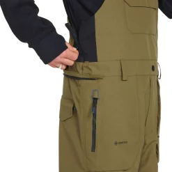 Volcom Melo GORE-TEX Pullover Jacket + Rain GORE-TEX Bib Overalls 2023- Snow Clothing|Jacket & Pant Sets