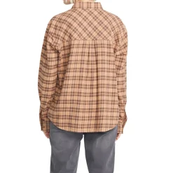 Volcom Plaid To Meet U Long-Sleeve Shirt - Women's-Women Casual Clothing|Tops & Shirts
