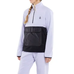 Volcom Polar 1/2 Zip Fleece - Women's-Women Casual Clothing|Snow Clothing