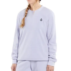 Volcom Polar Fleece Crew - Women's-Women Casual Clothing|Snow Clothing
