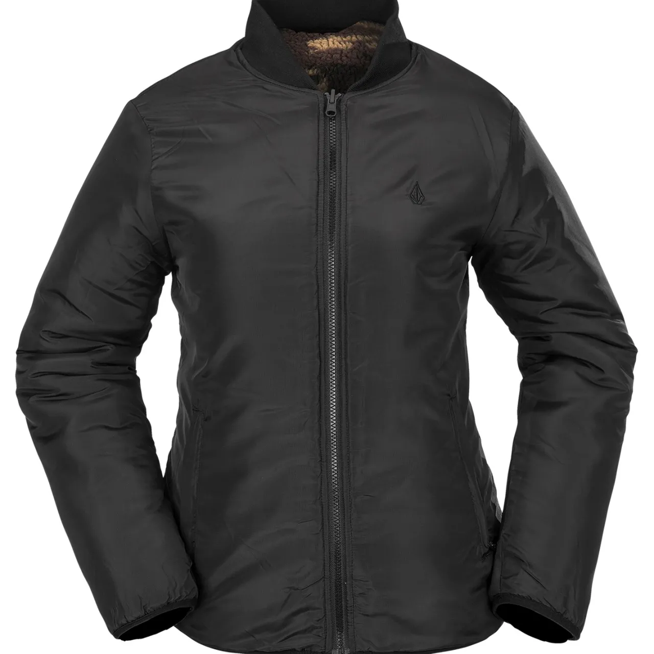 Volcom Reversible Polar Jacket - Women's-Women Snow Clothing|Mid Layers