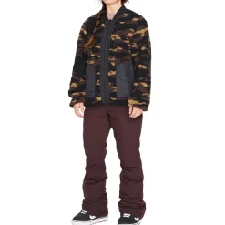 Volcom Reversible Polar Jacket - Women's-Women Snow Clothing|Mid Layers