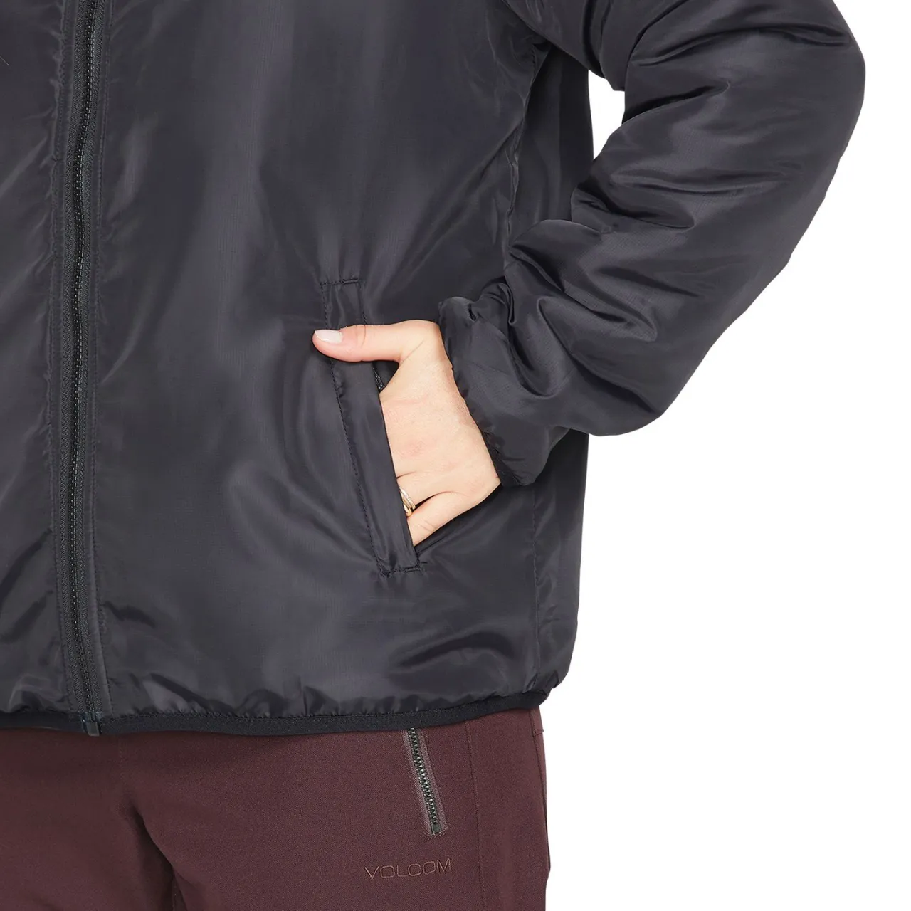 Volcom Reversible Polar Jacket - Women's-Women Snow Clothing|Mid Layers