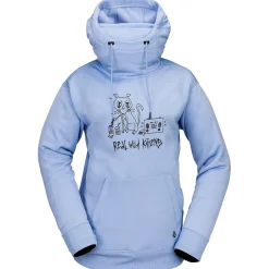 Volcom Riding Hydro Pullover Fleece - Women's-Women Snow Clothing|Mid Layers
