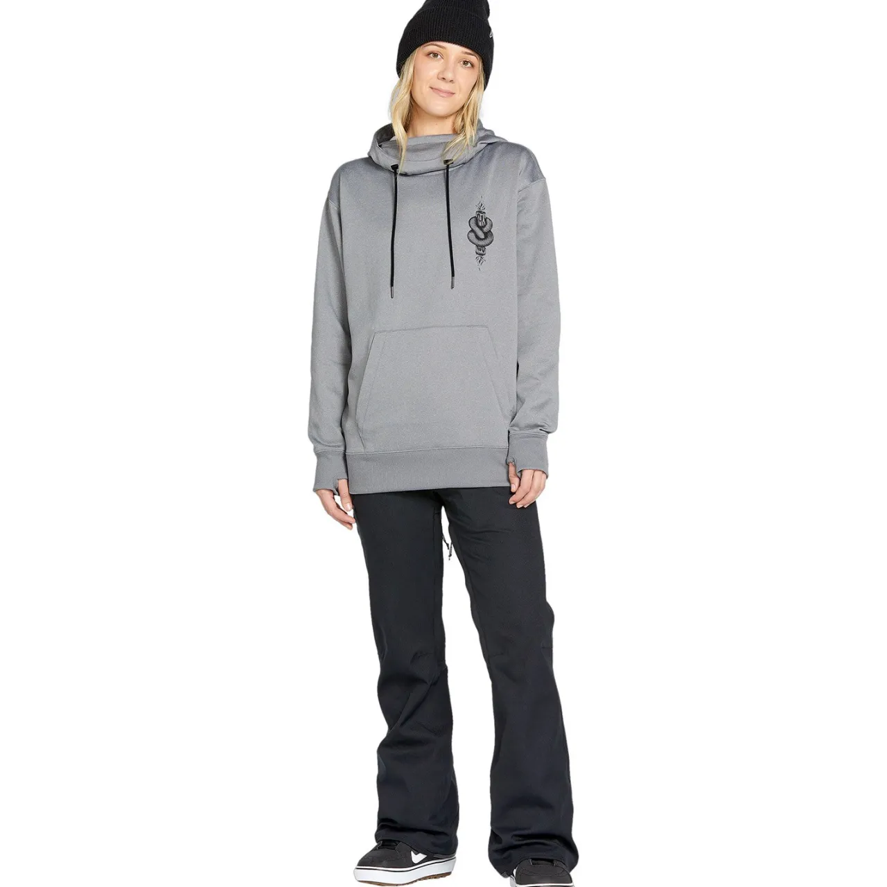 Volcom Riding Hydro Pullover Fleece - Women's-Women Snow Clothing|Mid Layers