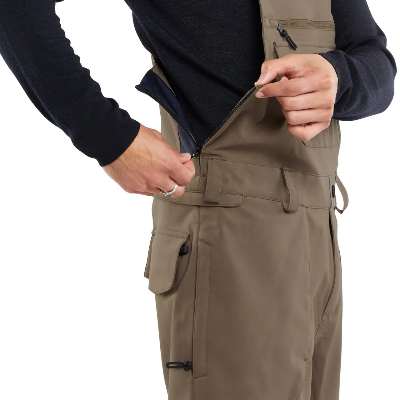 Volcom Roan Bib Overalls - Men's- Snow Clothing|Snowboard Pants & Bibs