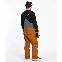 Volcom Roan Bibs - Men's- Snow Clothing|Snowboard Pants & Bibs