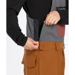 Volcom Roan Bibs - Men's- Snow Clothing|Snowboard Pants & Bibs