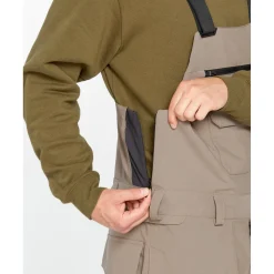 Volcom Roan Bibs - Men's- Snow Clothing|Snowboard Pants & Bibs