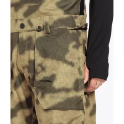 Volcom Roan Bibs - Men's- Snow Clothing|Snowboard Pants & Bibs
