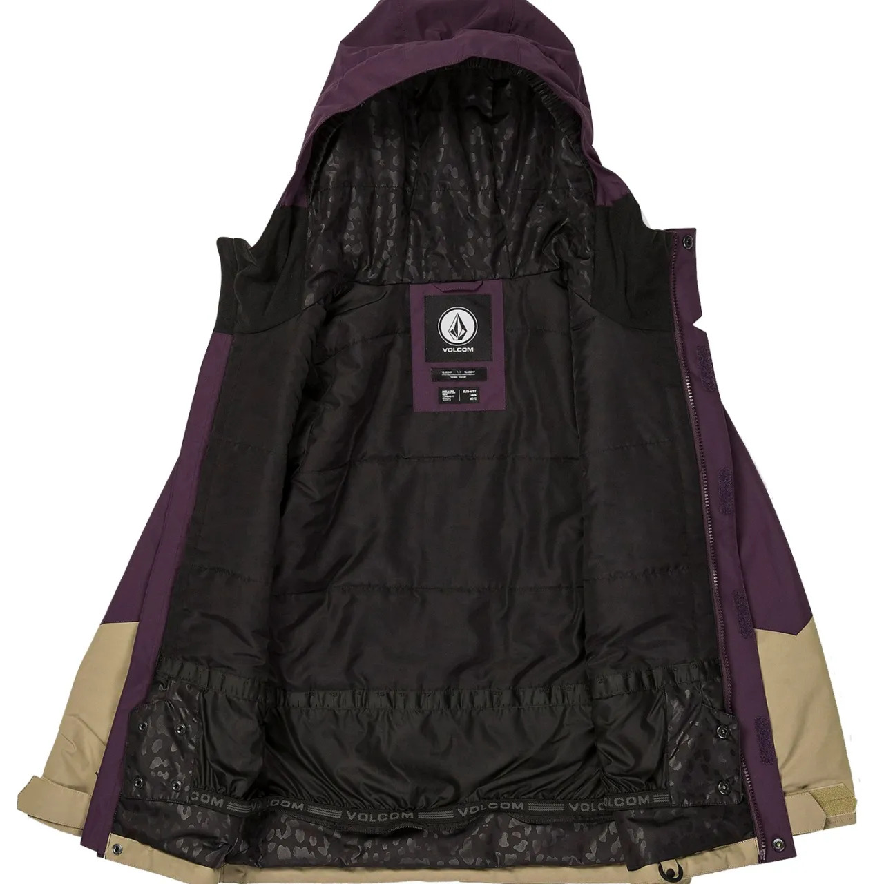 Volcom Sass 'N' Frass Insulated Jacket - Girls'-Kids Kids Jackets|Girls Snow Clothing