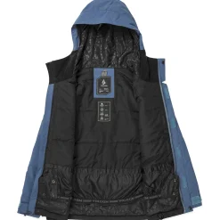 Volcom Sass'N'Fras Insulated Jacket - Girls'-Kids Kids Jackets|Girls Snow Clothing