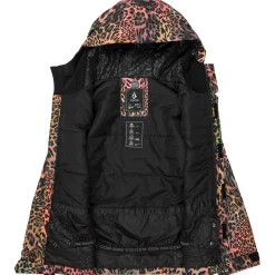 Volcom Sass'N'Fras Insulated Jacket - Girls'-Kids Kids Jackets|Girls Snow Clothing