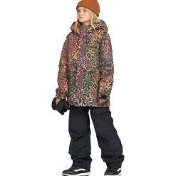 Volcom Sass'N'Fras Insulated Jacket - Girls'-Kids Kids Jackets|Girls Snow Clothing