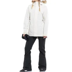 Volcom Shadow Insulated Jacket + Swift Bibs - Women's 2024-Women Snow Clothing|Jacket & Pant Sets