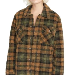 Volcom Silent Sherpa Jacket - Women's-Women Casual Clothing|Snow Clothing