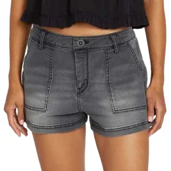 Volcom Stone Kraft Shorts - Women's-Women Casual Clothing|Shorts