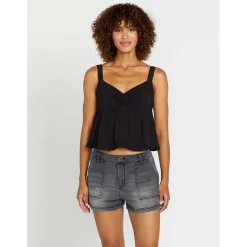 Volcom Stone Kraft Shorts - Women's-Women Casual Clothing|Shorts