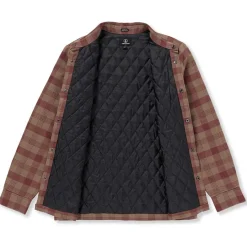 Volcom Stradostone Lined Short-Sleeve Shirt - Men's- Casual Clothing|Shirts