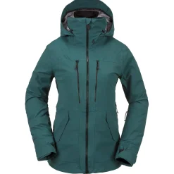 Volcom VS 3L Stretch GORE-TEX Jacket + V.CO AT Pants - Women's 2024-Women Snow Clothing|Jacket & Pant Sets