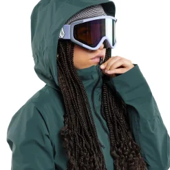 Volcom VS 3L Stretch GORE-TEX Jacket + V.CO AT Pants - Women's 2024-Women Snow Clothing|Jacket & Pant Sets