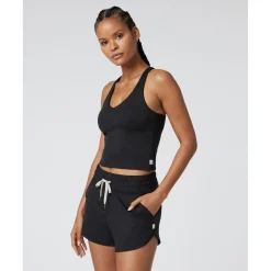Vuori Halo Performance Crop 2.0 Top - Women's-Women Active Clothing|Casual Clothing