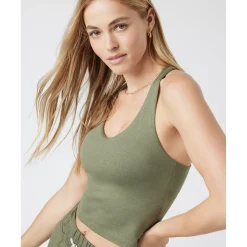 Vuori Halo Performance Crop 2.0 Top - Women's-Women Active Clothing|Casual Clothing