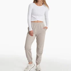 Vuori Long-Sleeve Cove Twist T-Shirt - Women's-Women Active Clothing|Casual Clothing