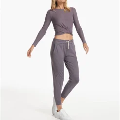 Vuori Long-Sleeve Cove Twist T-Shirt - Women's-Women Active Clothing|Casual Clothing