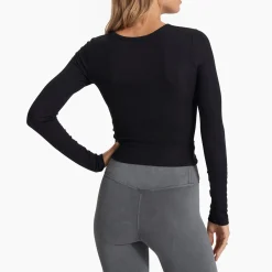 Vuori Long-Sleeve Cove Twist T-Shirt - Women's-Women Active Clothing|Casual Clothing