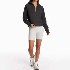 Vuori Restore Half Zip Hoodie - Women's-Women Casual Clothing|Sweatshirts & Fleece