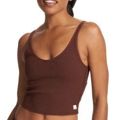 Vuori Rib Crop Tank Top - Women's-Women Active Clothing|Casual Clothing