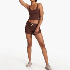 Vuori Rib Crop Tank Top - Women's-Women Active Clothing|Casual Clothing