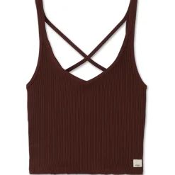 Vuori Rib Crop Tank Top - Women's-Women Active Clothing|Casual Clothing