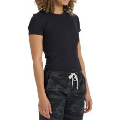Vuori Short-Sleeve Pose Fitted T-Shirt - Women's-Women Active Clothing|Casual Clothing