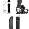 Weston Japow Splitboard + Karakoram Ultra Ranger + Split Interface Splitboard Bindings + Smart Skins 2025- Splitboard Packages|Backcountry Snowboarding