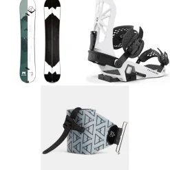 Weston Switchback Splitboard + Union Explorer Splitboard Bindings + evo x Pomoca Pro Glide Splitboard Skins 2024- Splitboard Packages|Backcountry Snowboarding