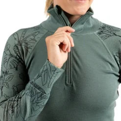 Wild Rye Hailey Half-Zip Top - Women's-Women Base Layers|Snow Clothing