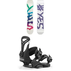 Yes. Basic Snowboard + Union Rosa Snowboard Bindings - Women's 2025- Snowboards With Bindings|Snowboard Packages