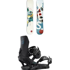 Yes. Hello Snowboard + Rebel Snowboard Bindings - Women's 2025- Snowboard Packages|Snowboards With Bindings
